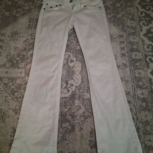 True Religion Women's Boot Cut Jeans - Cream